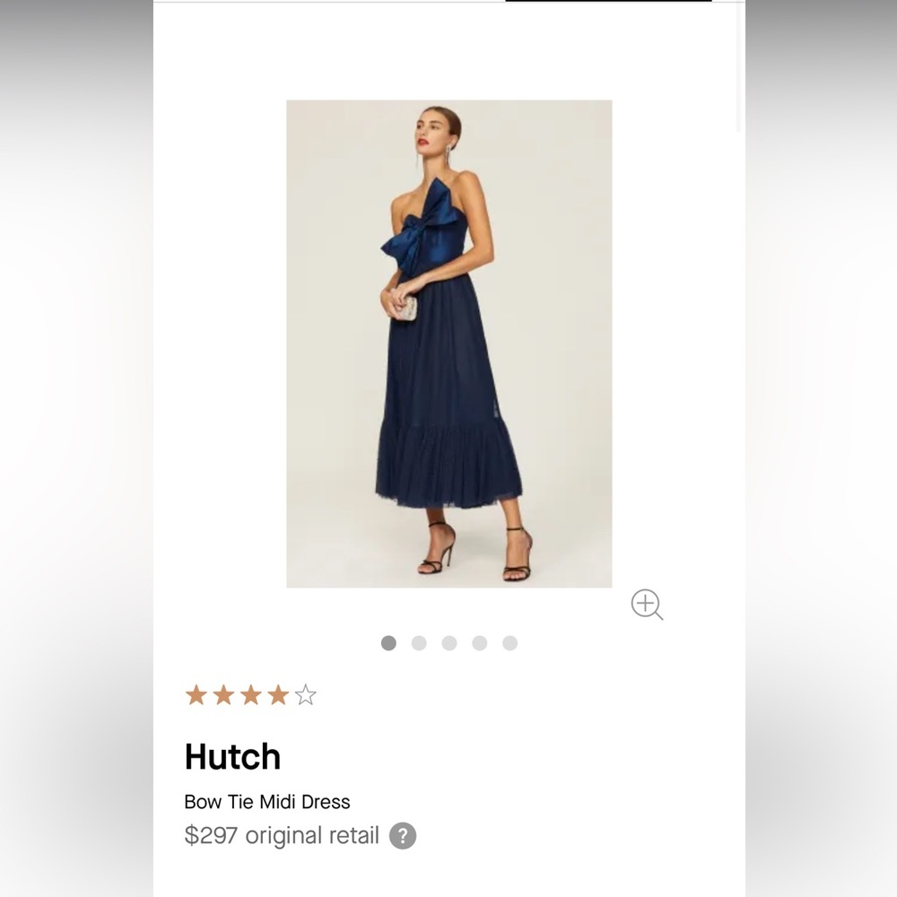 HUTCH BOW DRESS FORMAL